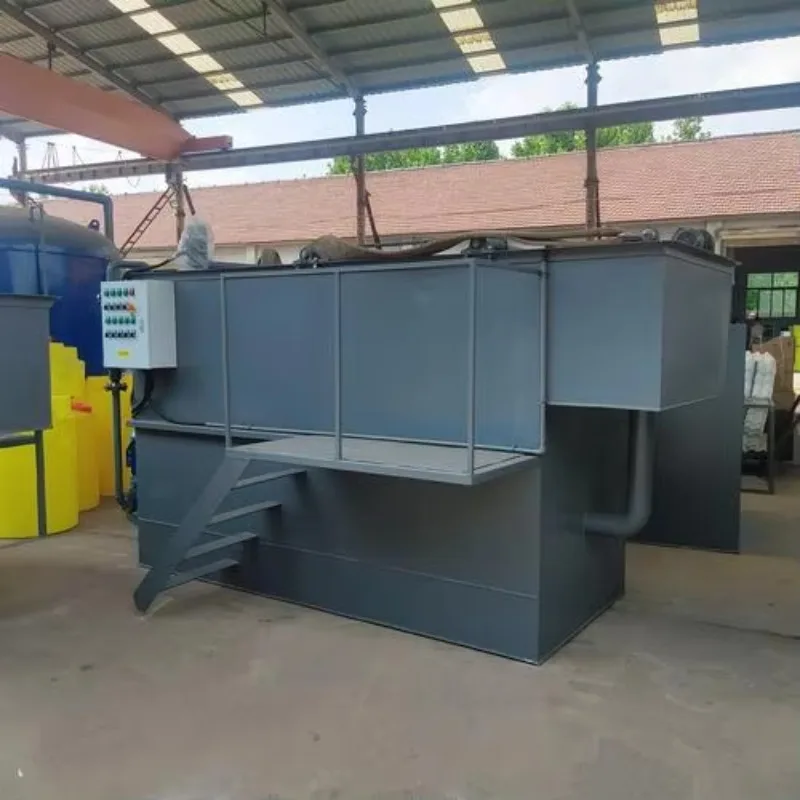 Dissolved Air Flotation Machine with Platform Ladder and Electric Control Box Industrial Wastewater Oil Separation Daf Unit