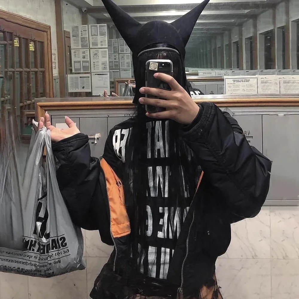 

NIGO Men's Black White Letter Print High Street Hip-hop Trend T-shirt Spring Summer Punk Round Neck Tops #NGTOP11748