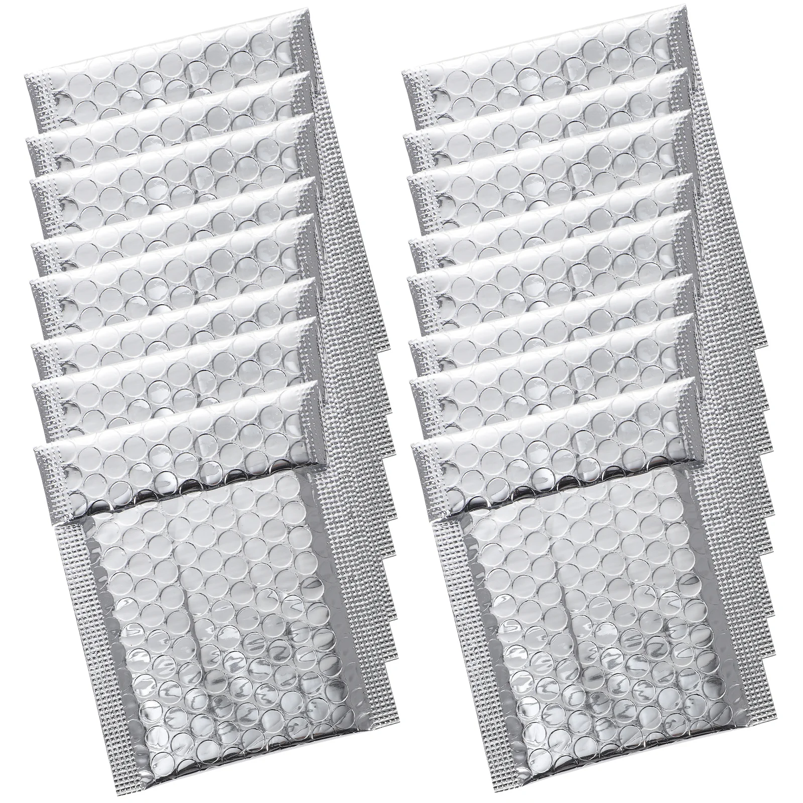 100개 방수 셀프 실링 버블 봉투 패딩 배송 가방 보석 화장품 휴대폰 안전 배송용