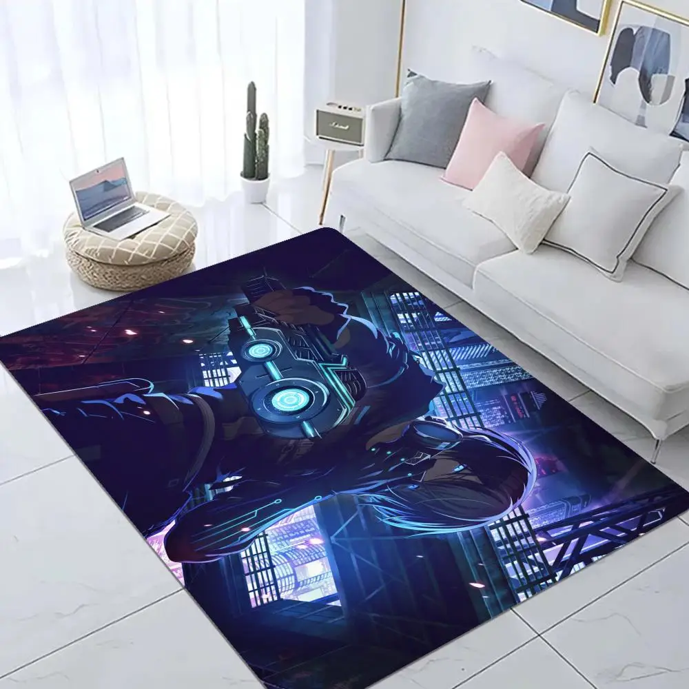 Project Sekai Floor Mat Room Mats INS Style Soft Bedroom Floor House Laundry Room Mat Anti-skid Household Carpets