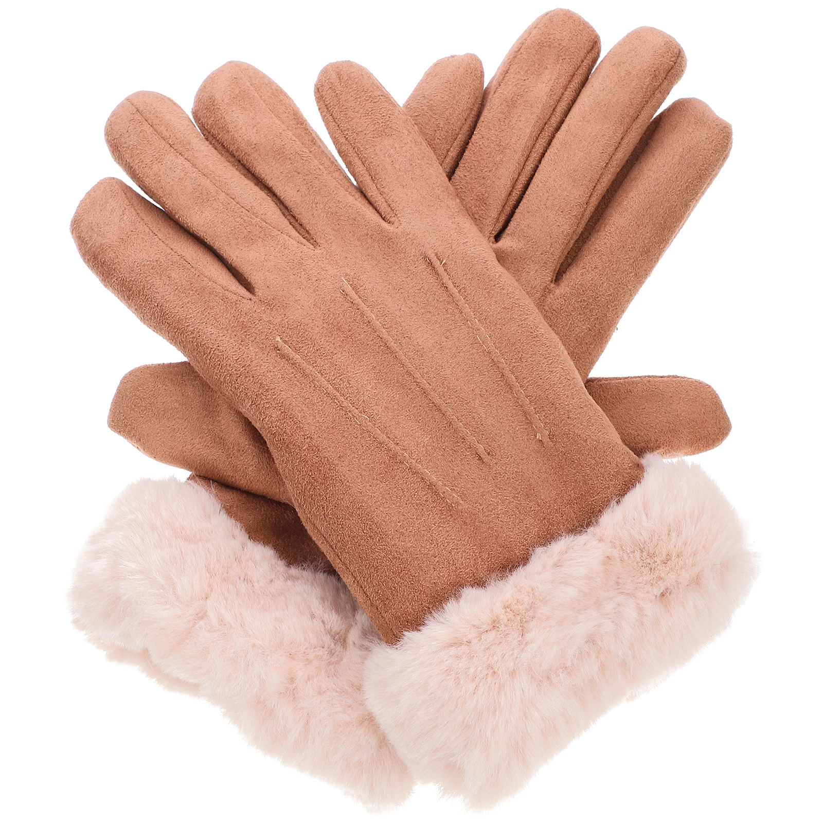 

Thermal Touchscreen Gloves for Woman Winter Use Fashion Keep Warm Outdoor Cycling Mittens Soft Material Student Gloves
