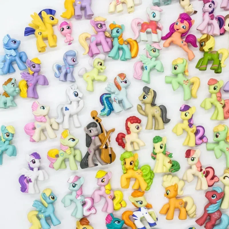 My Little Pony Anime Figure Rainbow Rarity Fluttershy Pinkie Pie Tales Friendship Doll Toy Collection Unicorn Flutter Sea Ponies