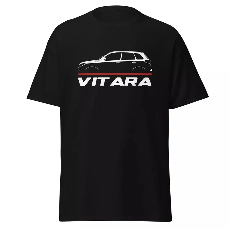 2024 men T shirt casual Suzukis Vitara customise 2021 enthusiast T-shirt graphic summer short sleeves 100% cotton S-3XL