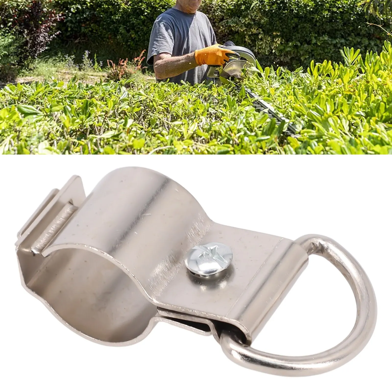 Trimmer Shaft Clamp Designed for For Ego 56V Provides Secure Connection for Comfortable Operation with Shoulder Strap
