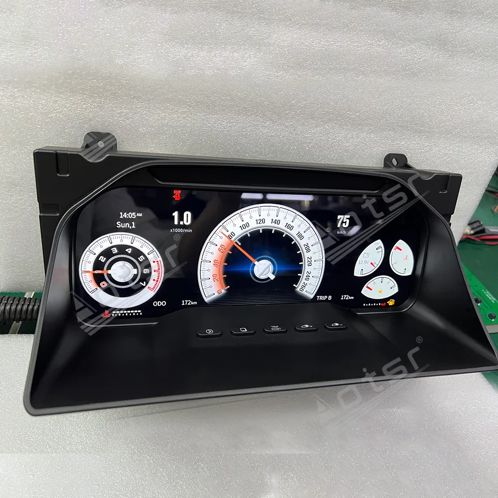 

High Compatibility 12.3 Inch Cluster For Toyota LC 70 71 76 78 79 2005-2023 Full LCD Instrument Panel Plug and Play Car Dashboar