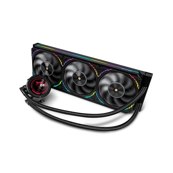 Valky V360 ARGB CPU water cooling cooler Black