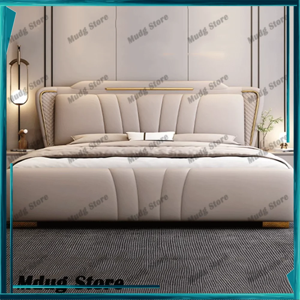 

Organizer Unique Beds Aesthetic Nordic Luxury Lounge Bed Headboard Double Camas De Matrimonio Dormitorio Furniture Accessories