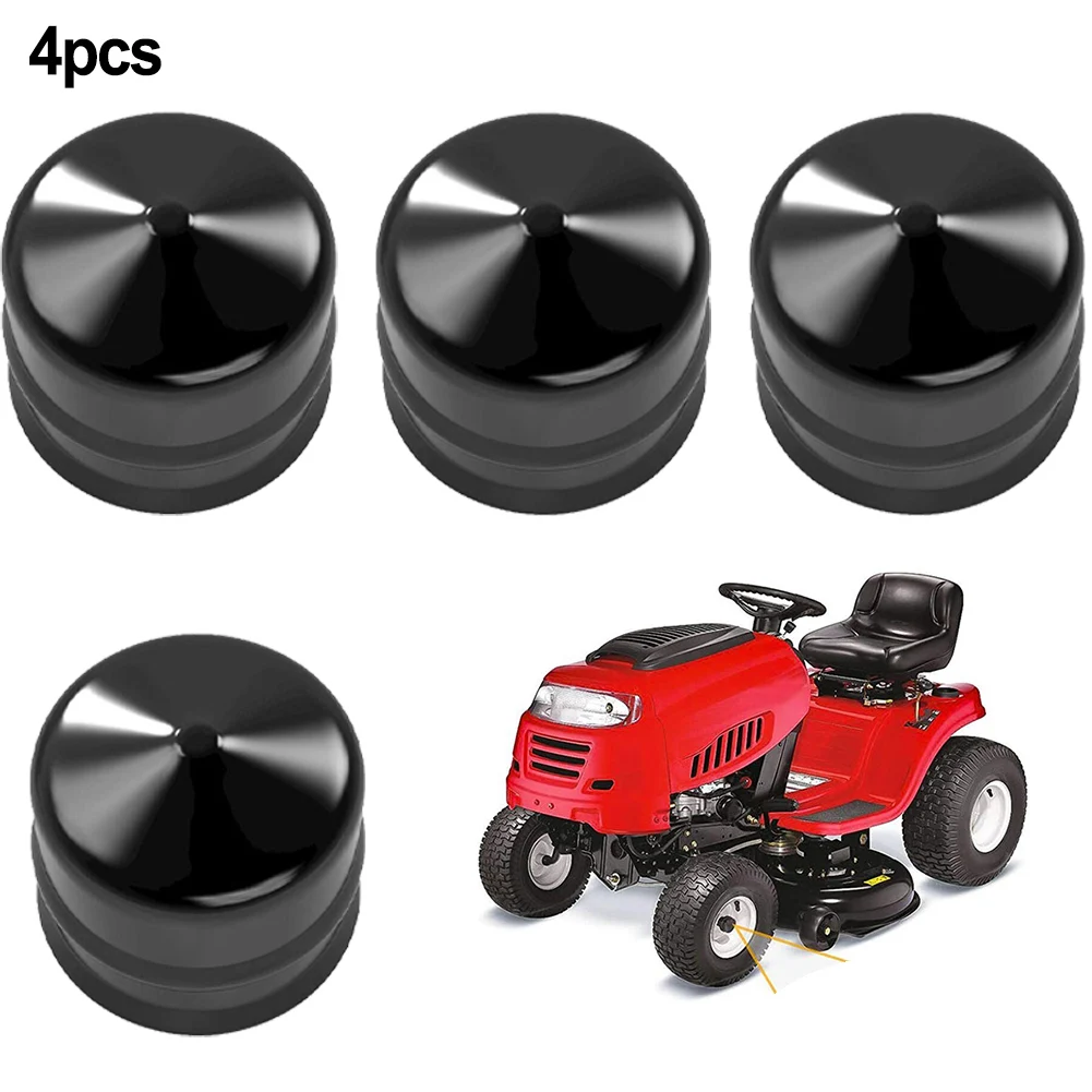 4 Pcs Lawn Tractor Axle Cap Replacement Axle Cap Fits For Axle Hub Cap Lawn Mower Accessories