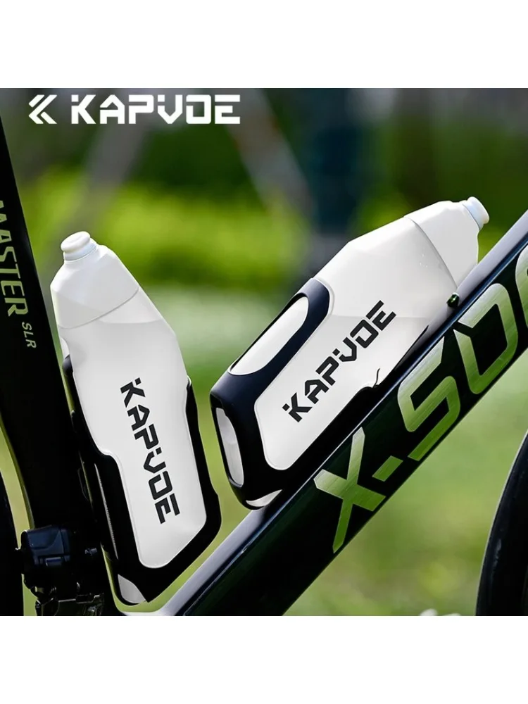 AliExpress KAPVOE Aerodynamic Bike Water Bottle Squeeze Design 600ml 20oz Large Capacity Lightweight PP Material for Road Mountain Bicycle