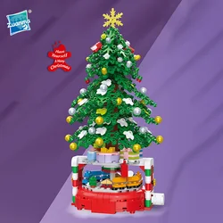 Christmas presents Christmas Tree Building Block Assembly accessories DIY building block potted Christmas tree