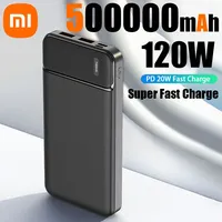 Xiaomi 50000mAh Power Bank 120W Portable Fast Charger External Battery PoverBank High Capacity PowerBank For iPhone Samsung