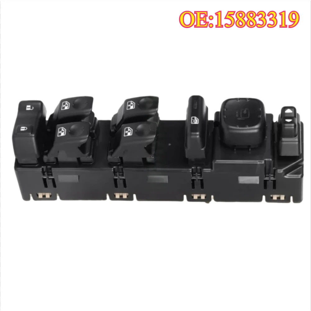 

High quality New For 15883319 Window Control Switch For Chevrolet AvalancheSuburban Tahoe Cadillac Escalade Hummer