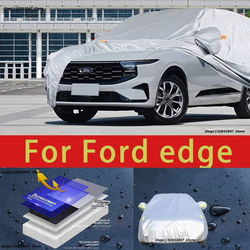 

Защитный чехол для автомобиля Ford edge, защита краски автомобиля, Солнцезащитная теплоизоляционная водонепроницаемая пленка для автомобильной одежды