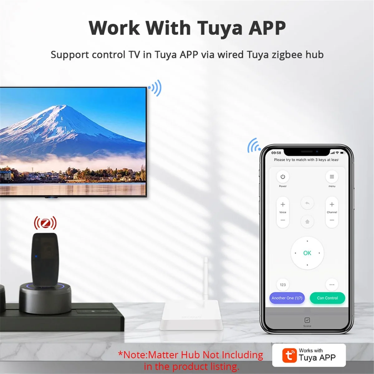 

ADEGBO-Improved USB Zigbee IR Remote Control Tuya Smart Universal Infrared Remote
