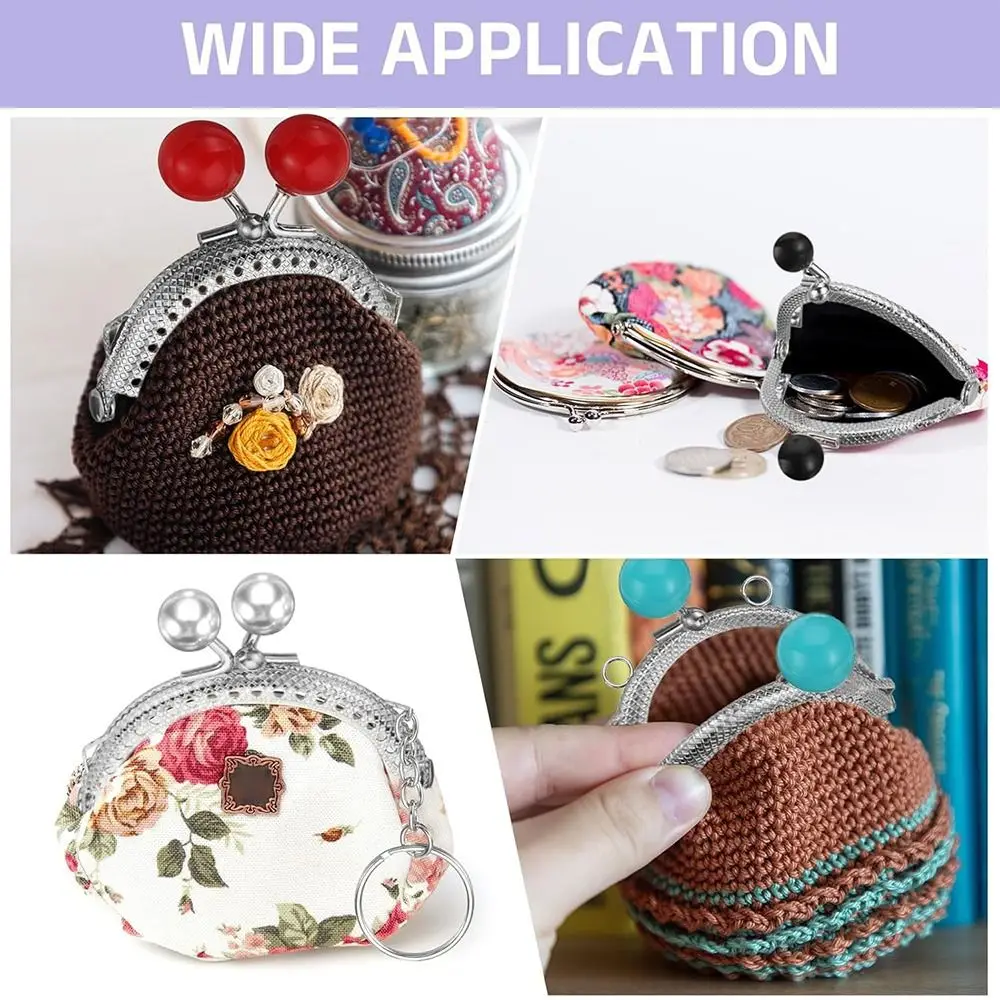 

Винтажный металлический каркас для кошелька, сумка с застежкой-поцелуем, фурнитура, сумка ярких цветов, рамка с застежкой, сумка с застежкой-поцелуем, изготовление сумки с замком