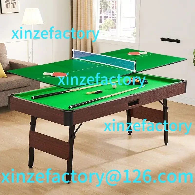تكون مناسبة لطاولة بلياردو صغيرة منزلية للبالغين متعددة الوظائف 3 في 1 بسيطة قابلة للطي خاصة بعودة أوتوماتيكية للبلياردو #3