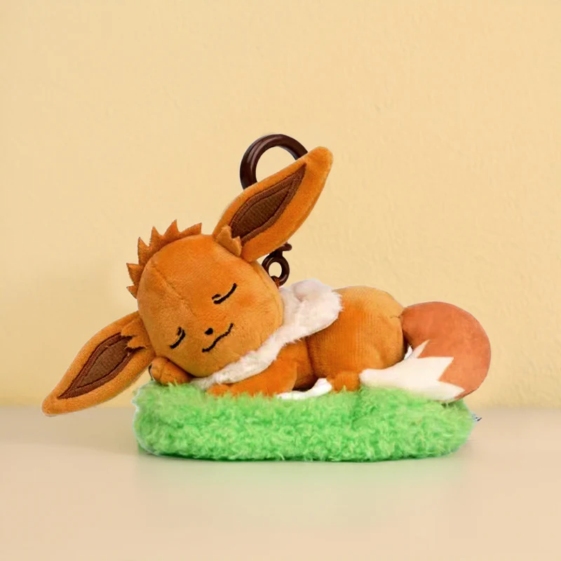 البوكيمون ألعاب من نسيج مخملي المفاتيح أنيمي الشكل بيكاتشو غص Bulbasaur بخ Eevee Charmander محشوة دمية قلادة لعبة