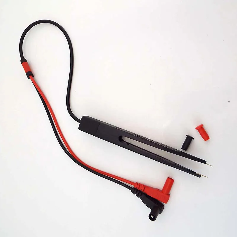 SMD IC Inductor Test lead Clip pen Probe to banana end cable Pend for Resistor Multimeter Capacitor Meter Components Measure a1