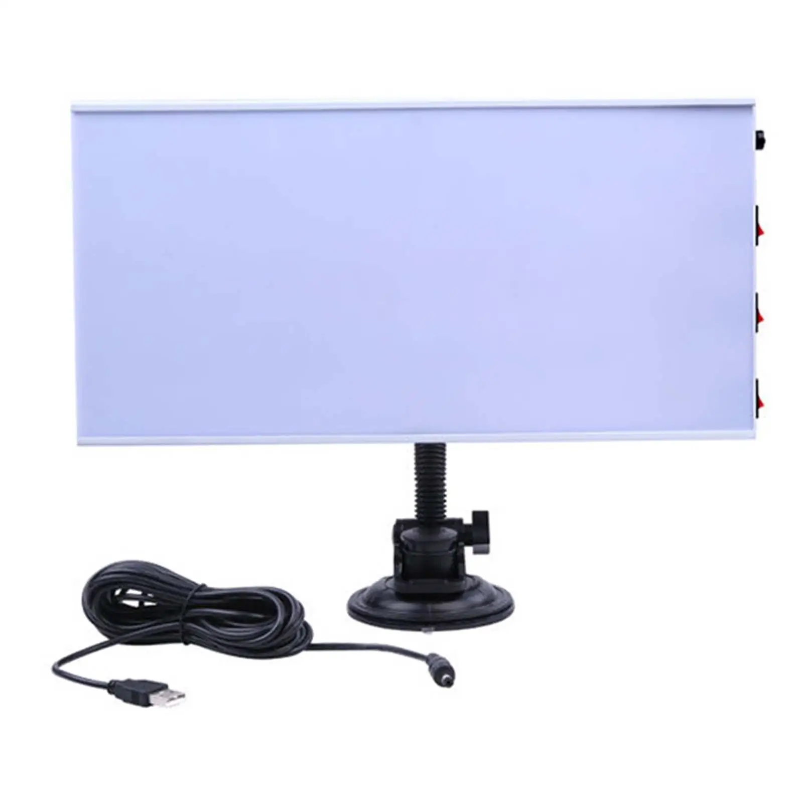 

Светодиодная вмятинная лампа для тестирования полос, трехцветная отражательная доска, набор для ремонта вмятин, инструмент для удаления вмятин на автомобиле