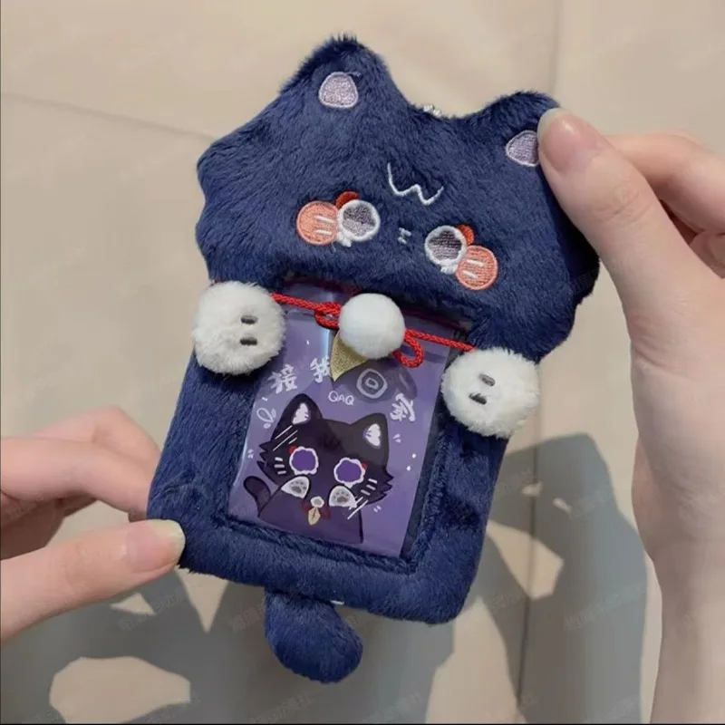 Juego Wanderer Kabukimono Balladeer Hat Guy 3 pulgadas soporte para sesión fotográfica insignia de dibujos animados Pin Ita bolsa funda protectora de felpa de dibujos animados regalo