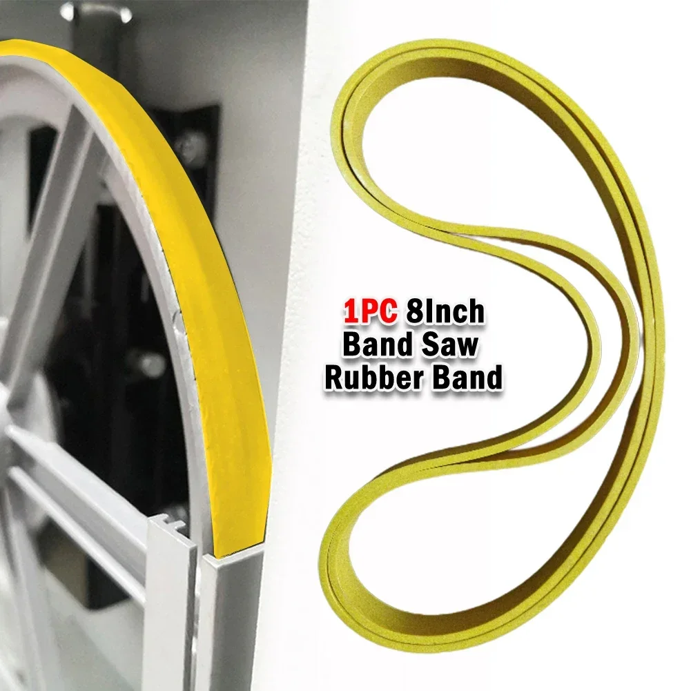 

1pc WoodWorking Band Saw Rubber Band Band Saw Scroll Wheel Rubber Ring Rubber Tire For 8Inch Band Saw Scroll Wheels Woodworking
