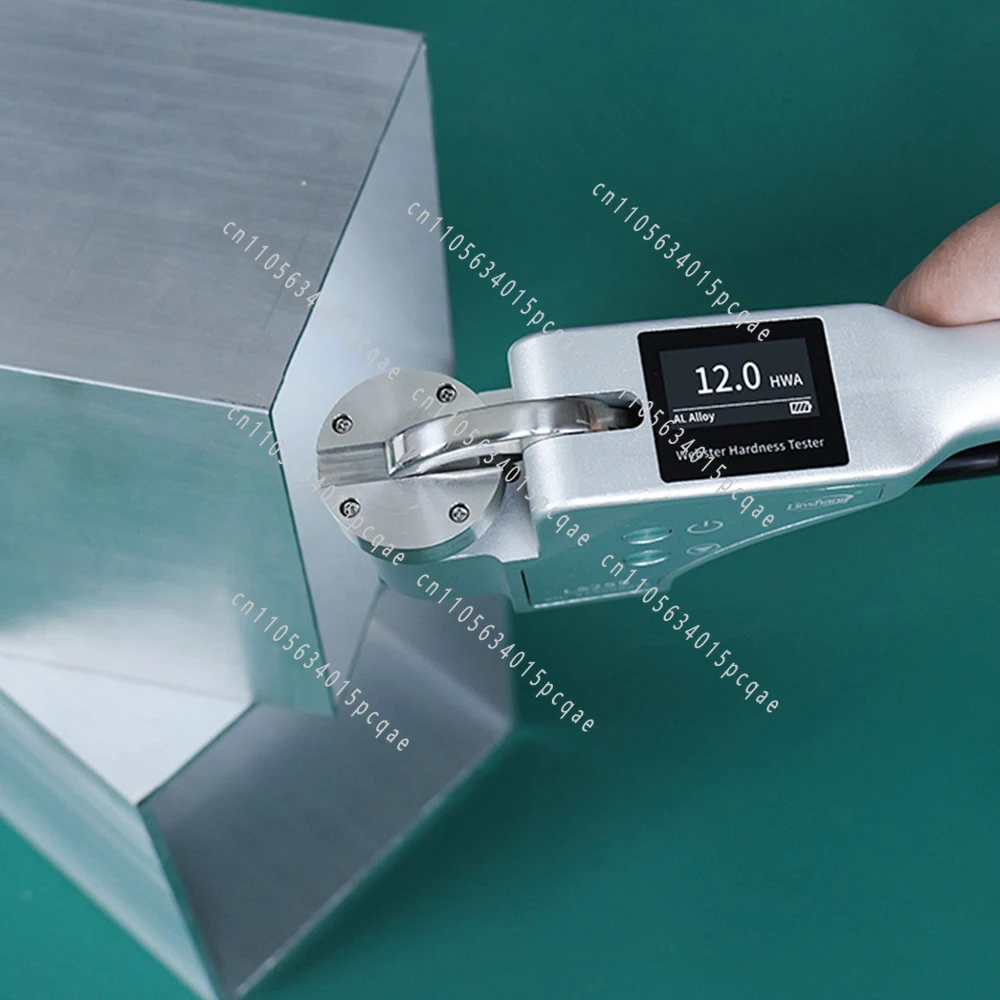 LS255 Digital Wechsler Metal Hardness Tester HWA HRE HRF HRB HV HB Range 0.6mm-8mm