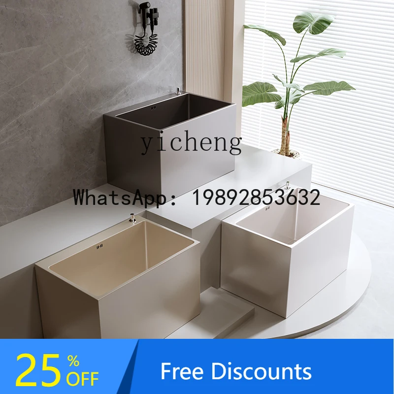 Household Mop Bucket Bathroom Balcony Outdoor Mop Washing Bucket Large Water Absorption