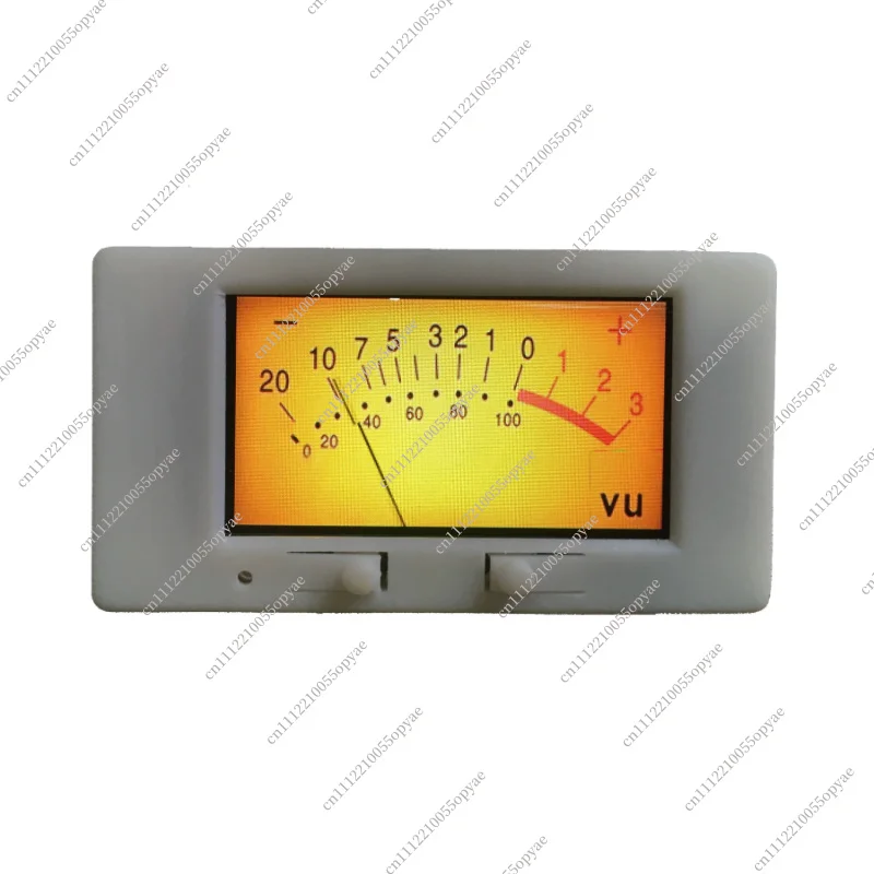 Amplifier Voice-Activated Pickup Module - Analog VU Meter & Color Audio Spectrum LCD Level Display