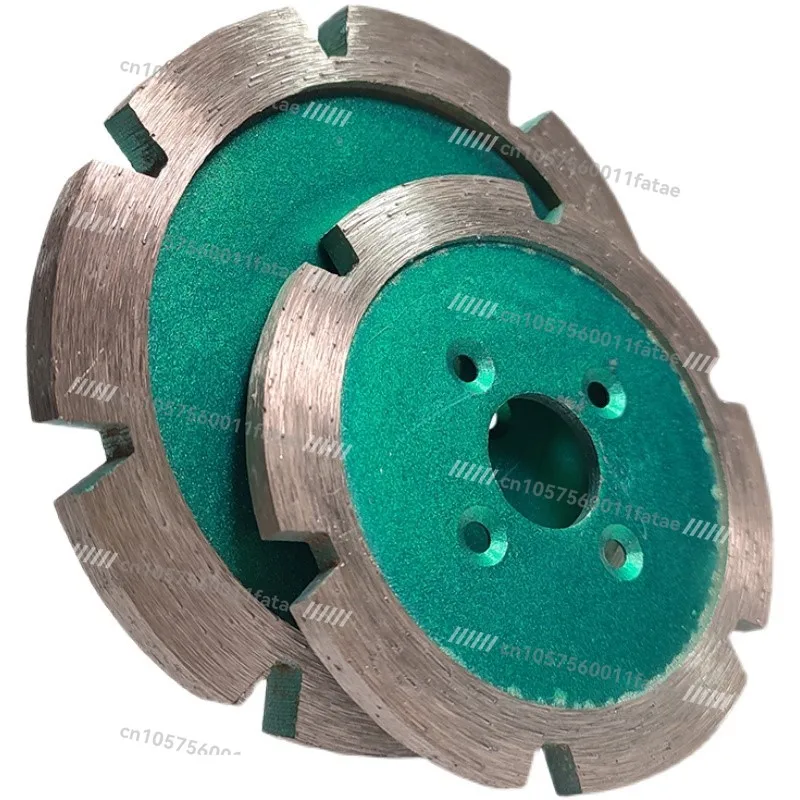 100 angle grinder thickened cutting blade slotted artifact marble sheet 90 diamond saw blade dry cutting grinding blade