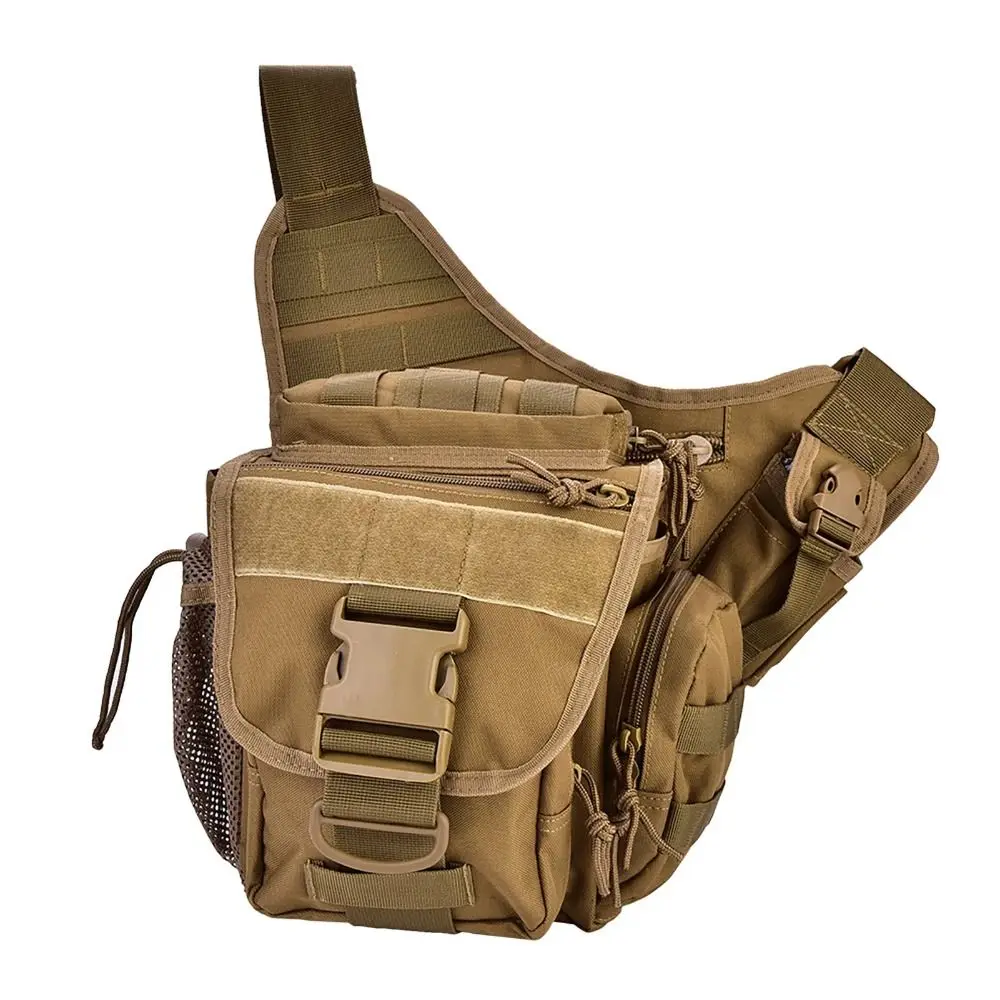 

Large Capacity Outdoor Chest Bag High Density Nylon Multifunctional Climbing Saddle Bag Waterproof Breathable