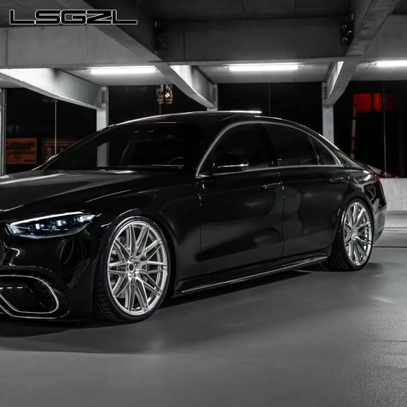 Monoblock Polish Chrom LSGZL for Aluminum Alloy 5x114.3 5x130 5x112 15 17 18 23 24 26 Inch Car Wheel Rim for  Custom Wheel