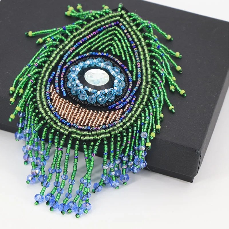 

1 Piece Korean Style Catwalk Suits Accessories Rhinestones Stage Costumes Decoration Patch Epaulettes Tassel Shoulders