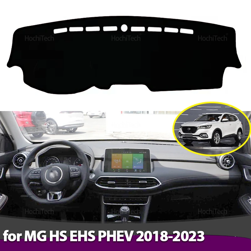 

Для MG HS EHS PHEV 2018-2023 избегайте света противоскользящий чехол для приборной панели защитная накладка автомобильные аксессуары солнцезащитный ковер