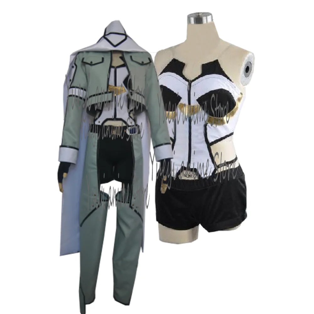 Anime Cosplay Shino Asada Military Costume men women uniform full set Halloween Party Costumecustomized