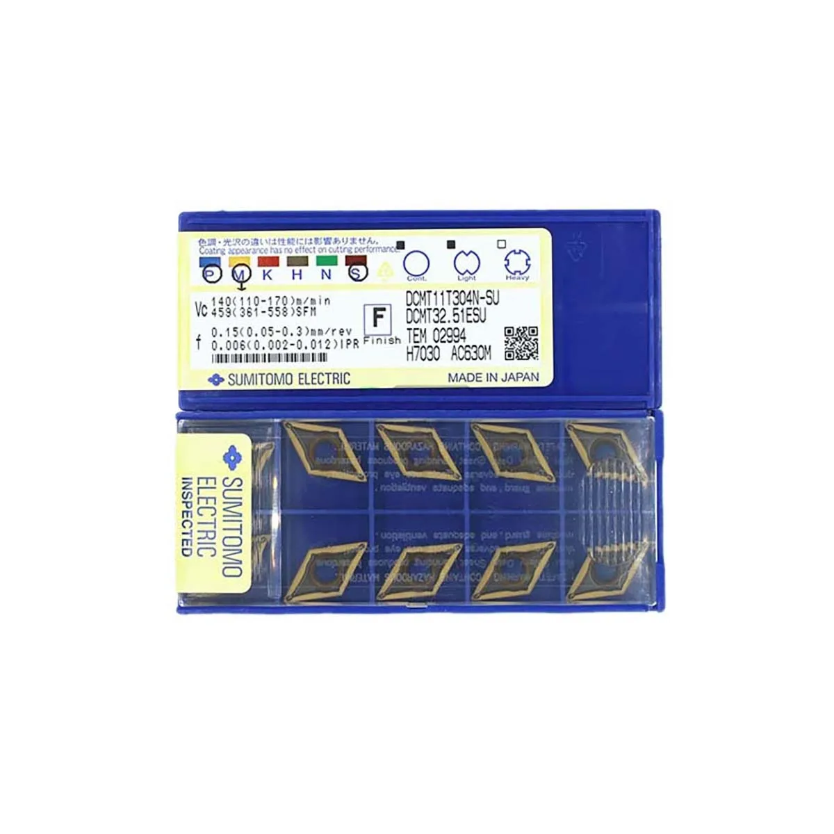 

100% Оригинальные DCMT DCMT11T308N DCMT11T304N DCMT11T302N DCMT070204N DCMT070202N SU AC630M карбидные Токарные вставки