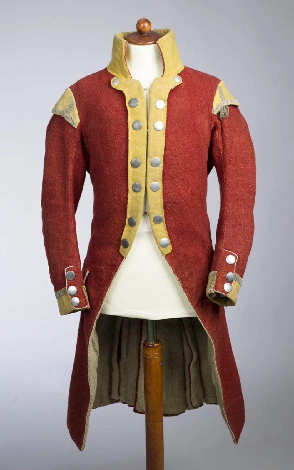 سترة عسكرية حمراء تاريخية للرجال زي ضباط نابليونيا هوسار للحرب الثوري زي جندي الحرس الاستعماري ريجنسي