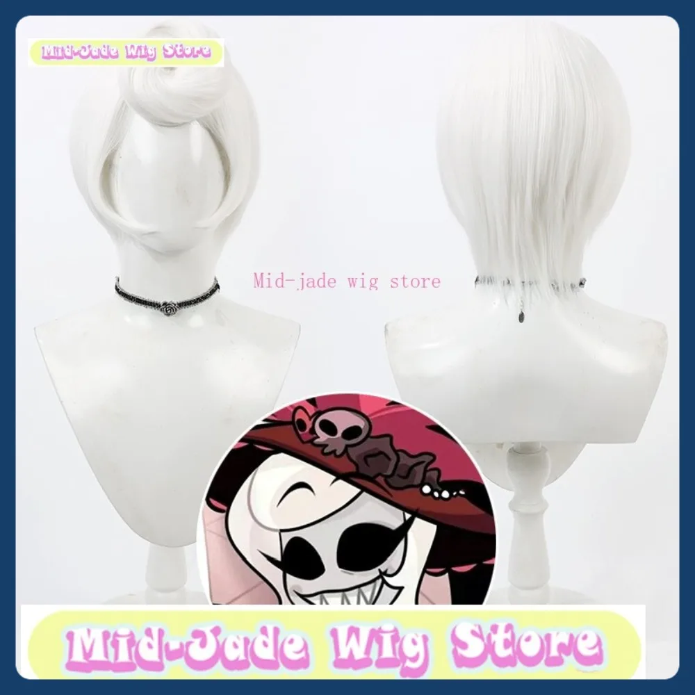 

Mid-jade Wig Store Rosie Cosplay Wig Anime Game Role-playing Synthetic Hair Halloween Party Costumes Props