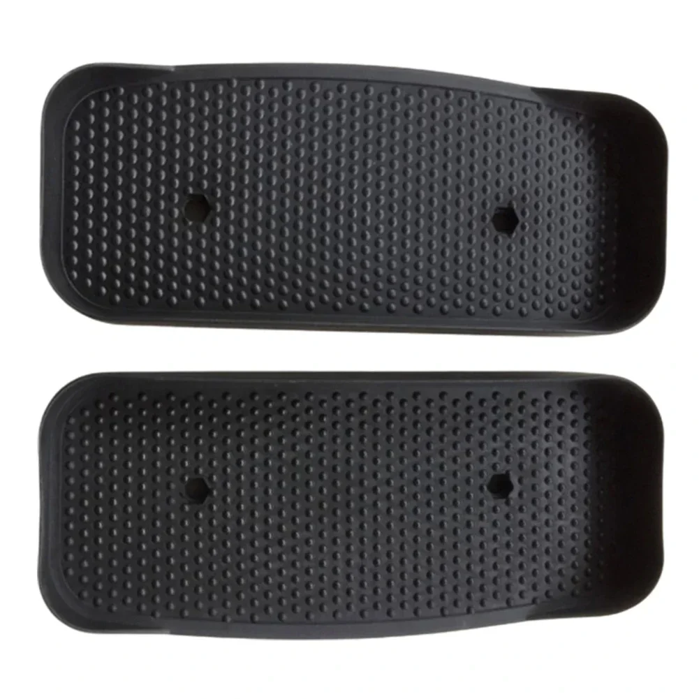 High Quality Foot Pedal Pedal 34.5*15cm 600g ABS Accessories Anti-slip Black Elliptical Hole Parts Outdoor Sports