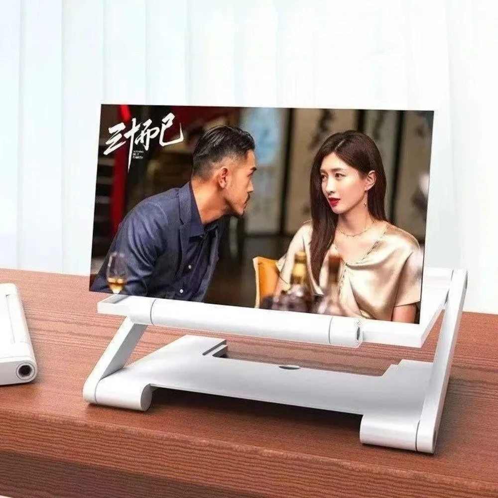 Portable Folding Cell Phone Screen Amplifier Enlarged Screen Multi functional Screen Enlarge Magnifier HD HD Projector