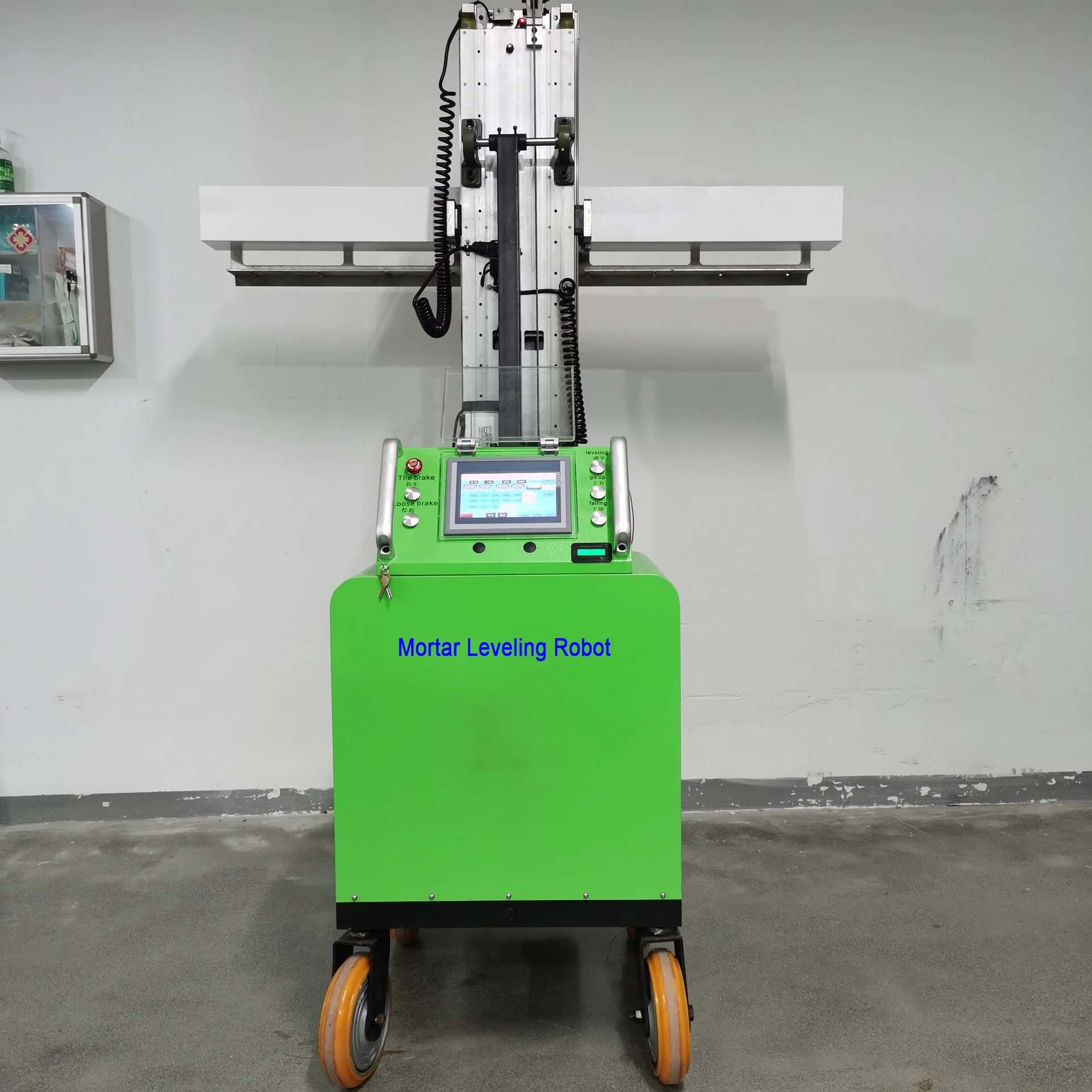 

Fully Automatic Intelligent Wet Wall Rendering Machine Mortar Smoothing Leveling Robot Plastering