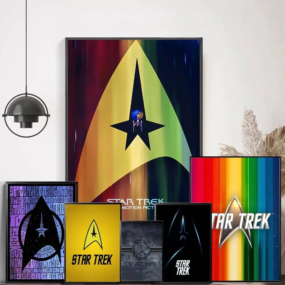 Film S-Star T-Trek DIY Sticky Poster Fancy Wall Sticker for Living Room Bar Decoration Wall Decor