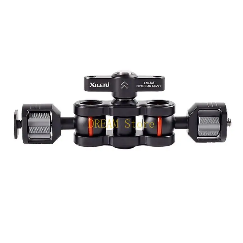 Camera Magics Arm with Double Ball Heads, Aluminum Alloys Articulating Mount for Monitor Light Microphones, 1/4 Thread Best Sale