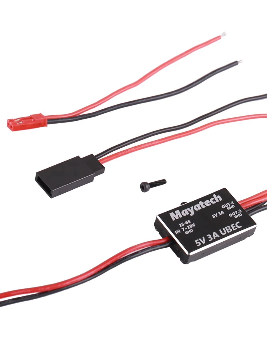 V12V unmanned aerial vehicle voltage reduction module voltage stabilization through power supply aircraft model UBEC-3A 6s