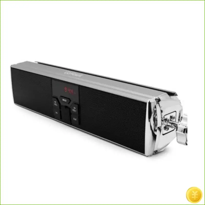 

Стереодинамики MP3-плеер Bluetooth-плеер с USB AUX-в FM-радио для 13-14,96 дюймов, руль, мотороллер