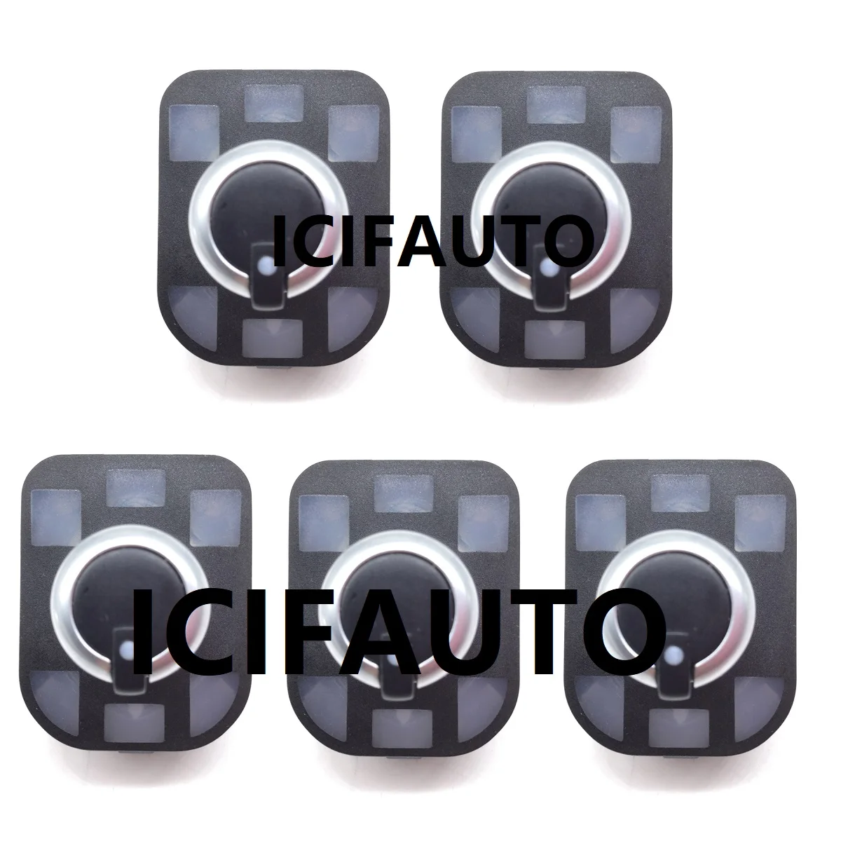 5 x New Knob Control Mirror Switch for Audi A6 A4 Q7 R8 TT RS4 S6 Quattro 4F0959565, 4FD959565