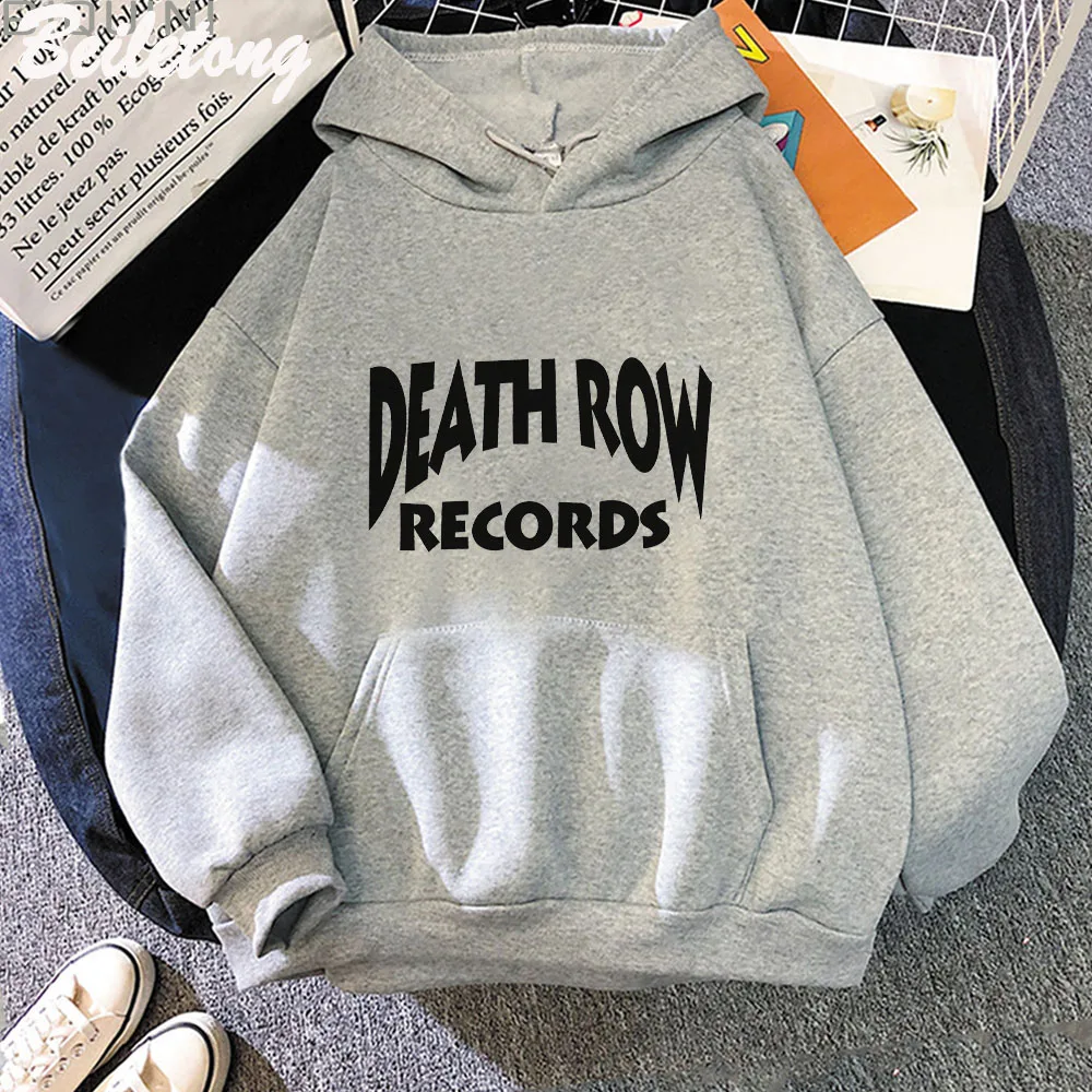 Cool Death Row Records LOGO Men Hoddie Fashion Casual Hoodies Long Sleeve Women/men Spring/Autumn Sweatshirt Harajuku Hip Hop