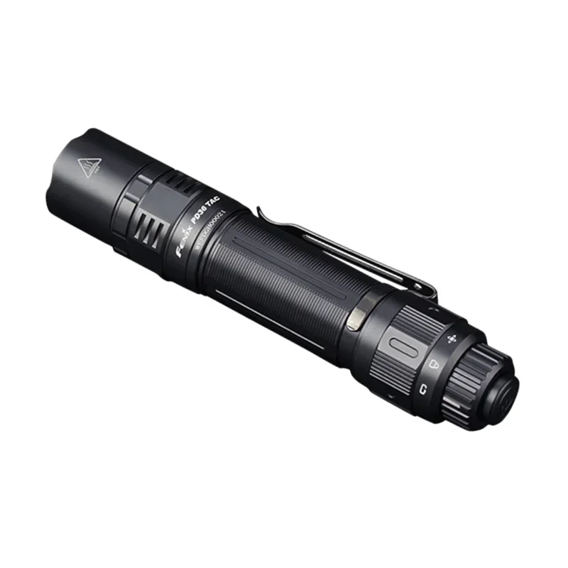 Fenix PD36 TAC Focuses Tactical Flashlight 3000Lumens Dual-Switch Type-c Rechargeable Light With 5000mAh Battery