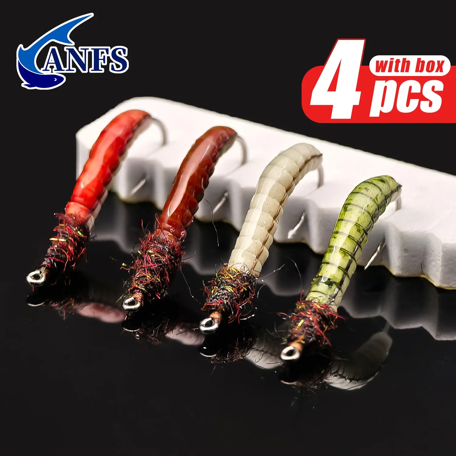 Anfs 4Pcs Caddis Ny…