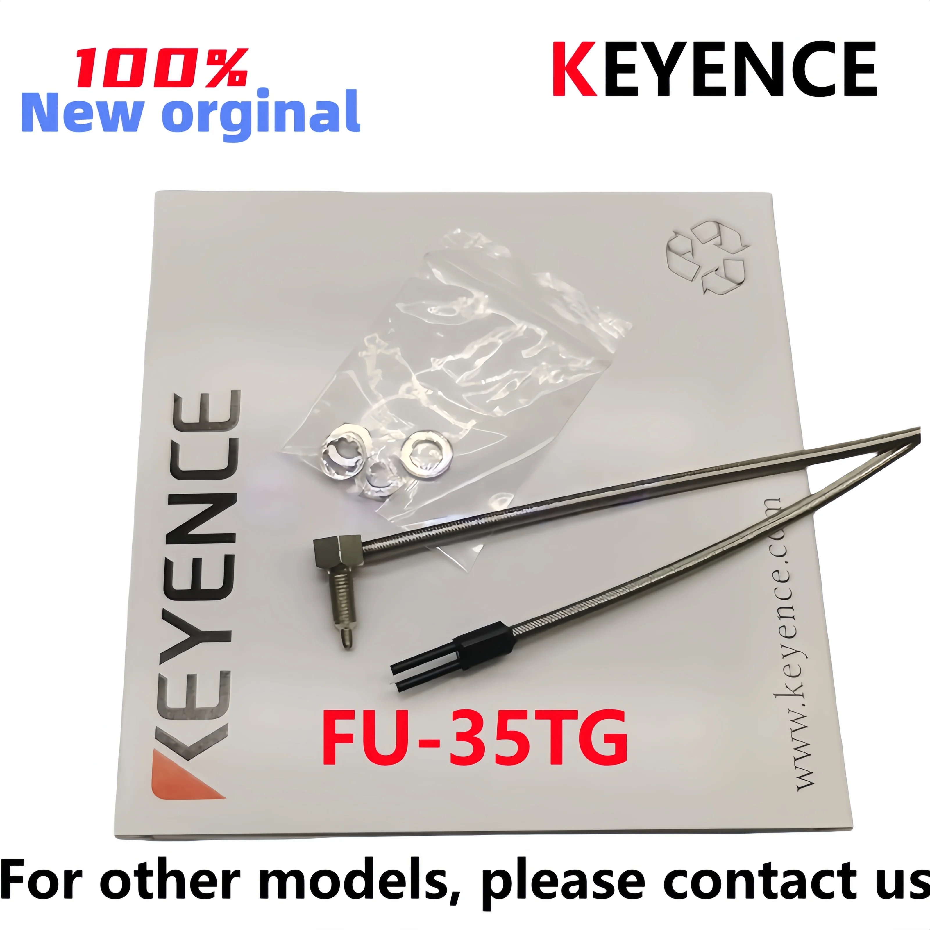 FU-35TG New Original KEYENCE Stainless steel pressure resistant reflective optical fiber