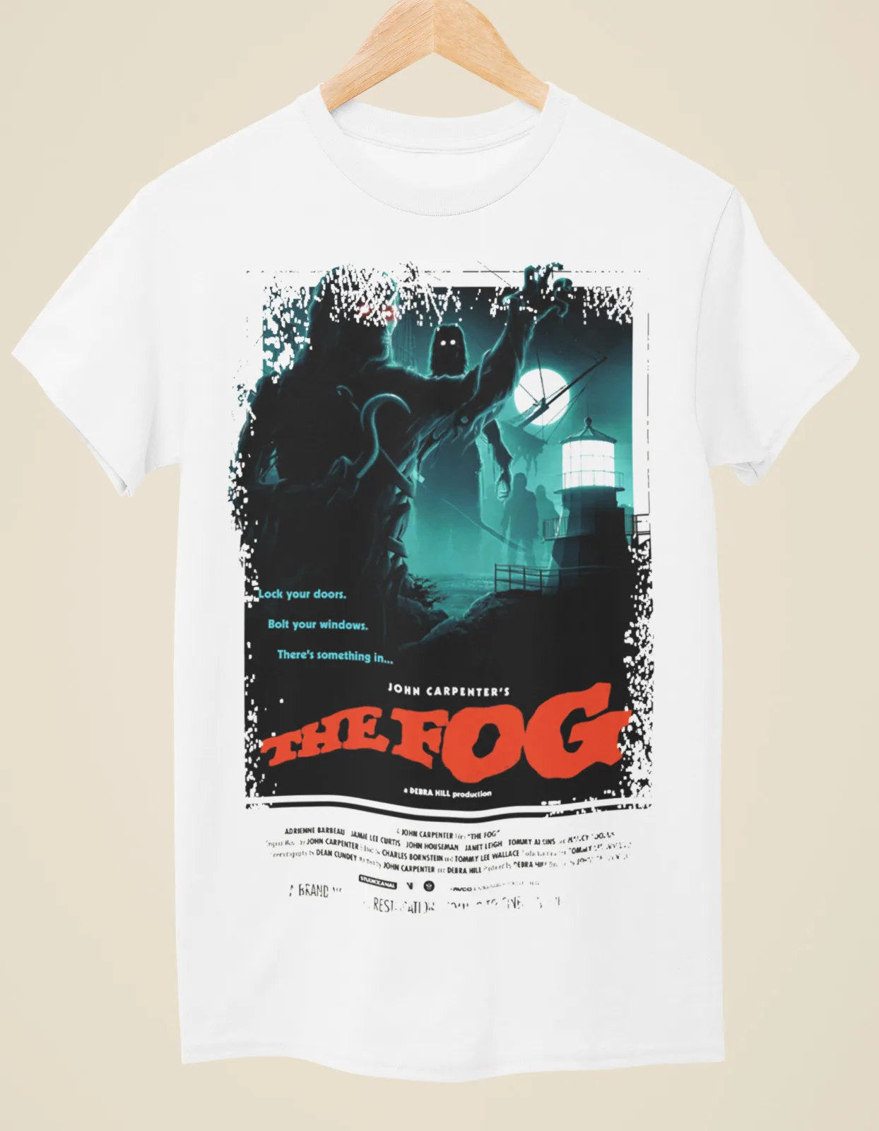 

The Fog - Movie Poster Inspired Unisex White T-Shirt